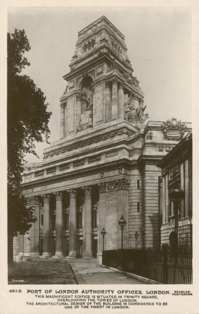 Port of London Authority Offices, London von English Photographer